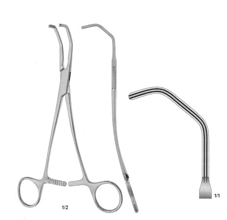 DE BAKEY ATROMAT KLEMP 25,5CM